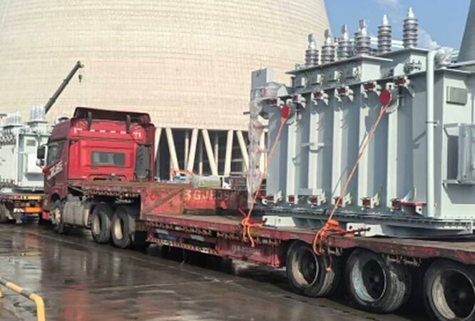 Transformer Installation at a Power Plant
