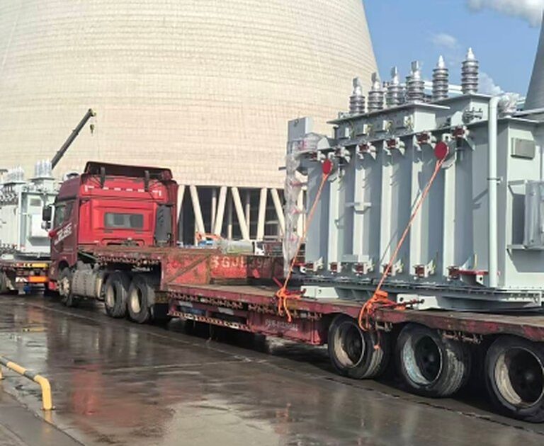Transformer Installation at a Power Plant