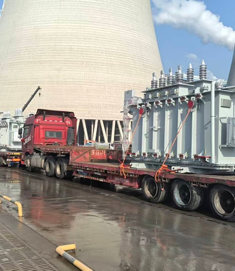 Transformer Installation at a Power Plant