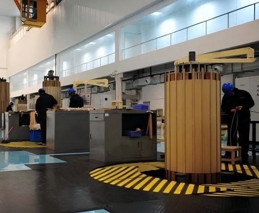 Transformer testing workshop at Yuantong Electric